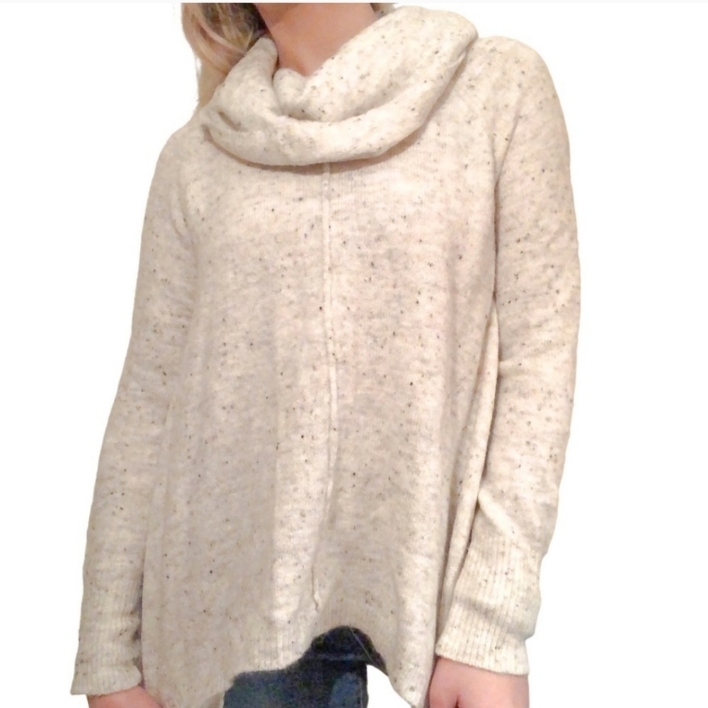 NWT Yes Lola Oversized Cowl Neck Sweater